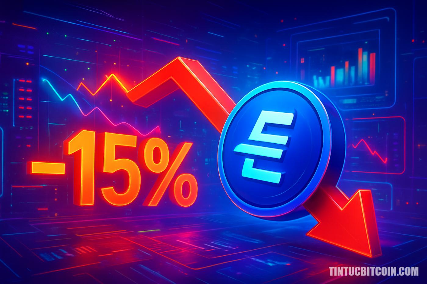 Ethena giảm 15% so với đỉnh tuần, rủi ro lỗ sâu hơn?