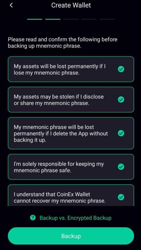 CoinEx Walle trbitrum ARB