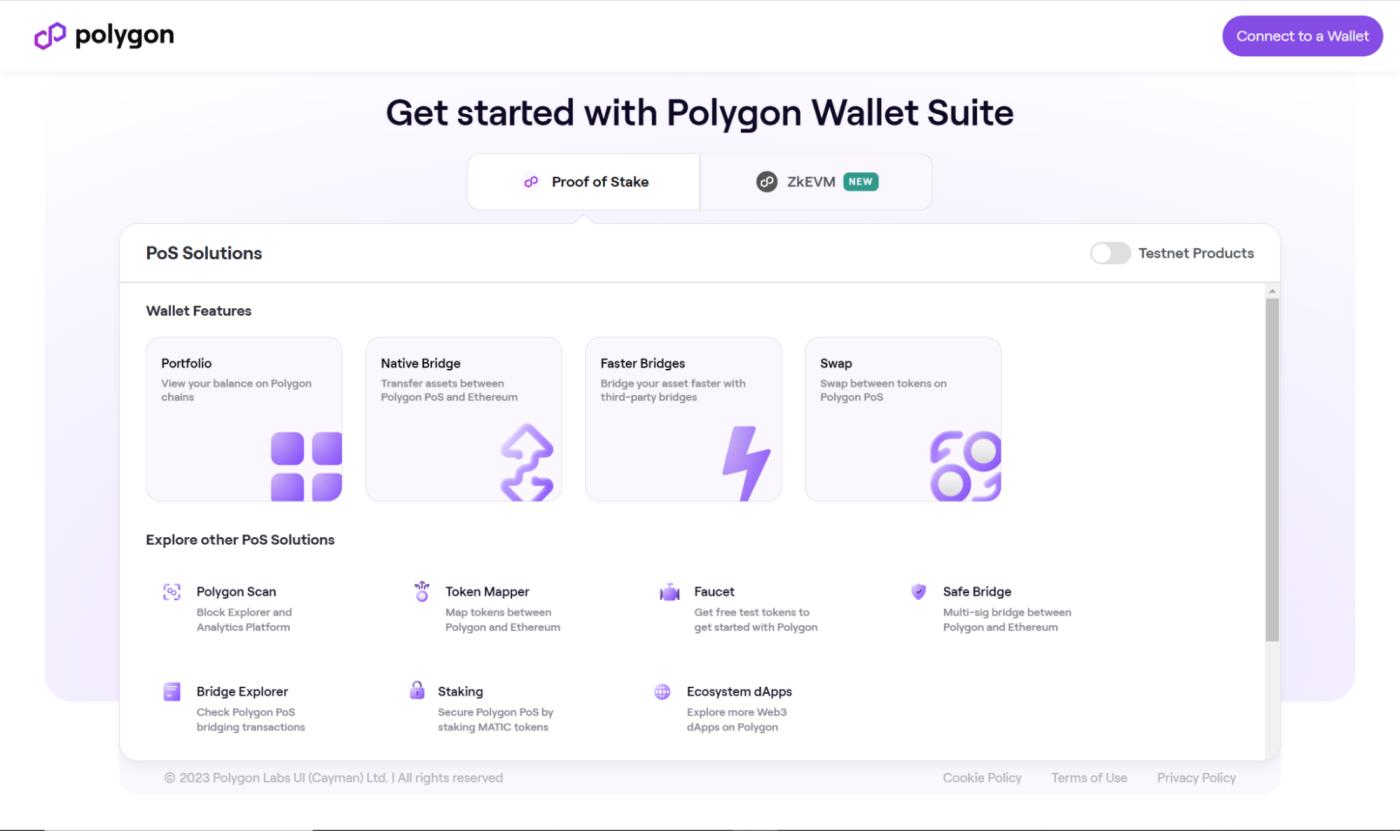 Polygon Wallet Suite