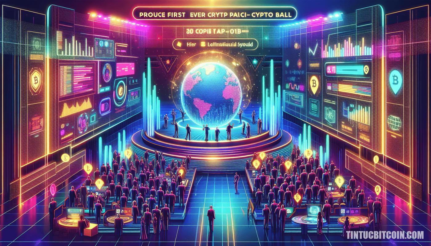 Crypto Ball đầu tiên trước lễ nhậm chức của Trump