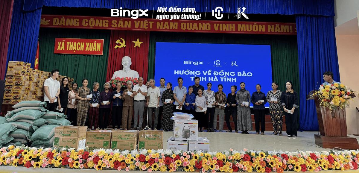 BingX, 베트남 북부 홍수 피해자 돕기 위해 5만 달러 기부 6 1