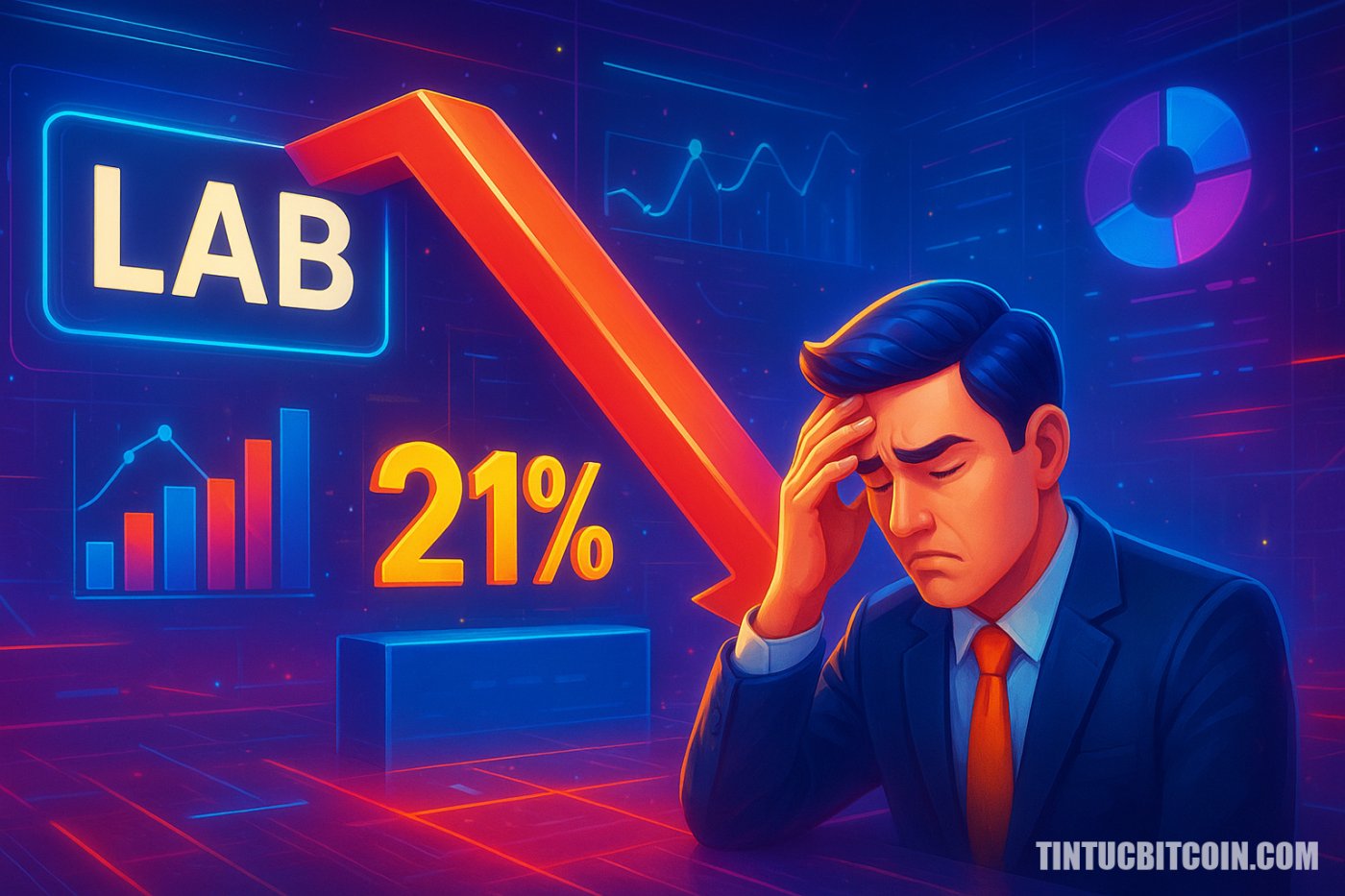 LAB lao dốc 21% khi nhà đầu tư bi quan, giá có thể giảm thêm - Tin Tức Bitcoin - Cập Nhật Tin Tức Coin Mới Nhất 24/7 2026 LAB lao dốc 21% khi nhà đầu tư bi quan, giá có thể giảm thêm