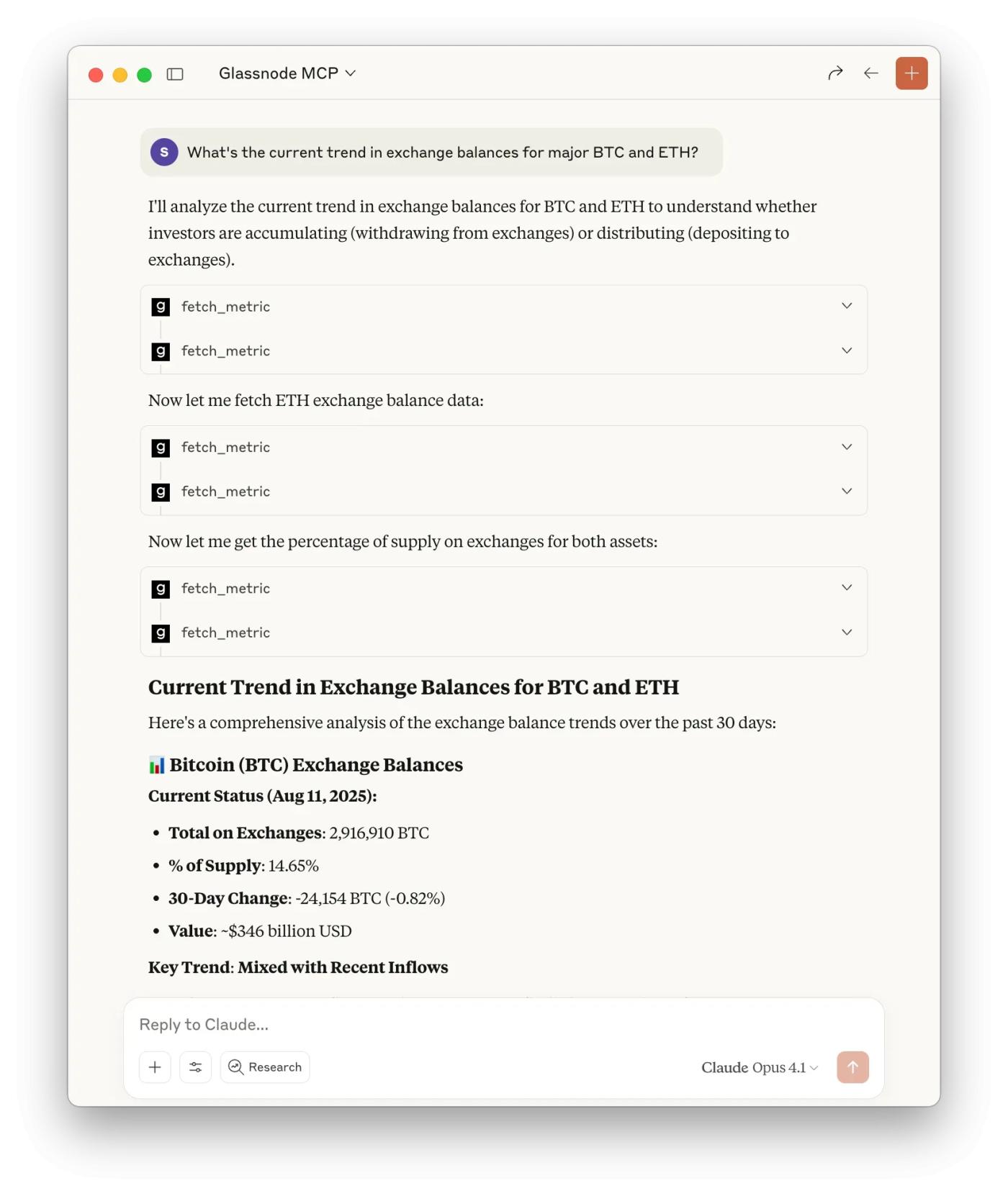 A Practical Guide to Glassnode’s MCP Server