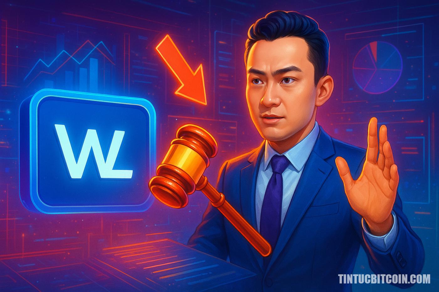 Justin Sun kiện WLFI vì bị tước quyền bỏ phiếu