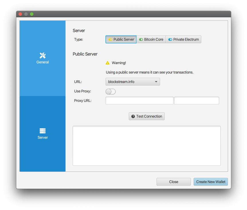 Sparrow Server Settings