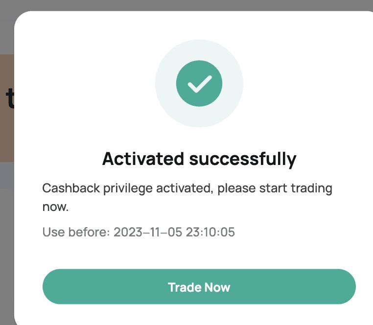 successful activation