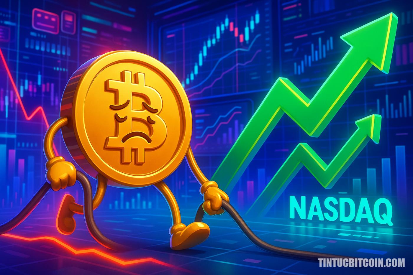 Bitcoin loses momentum as S&P 500 and Nasdaq rise: What's holding BTC back? - Bitcoin News - Latest Coin News Updates 24/7 2025 Bitcoin hụt hơi khi S&P 500 và Nasdaq tăng: Điều gì kìm hãm BTC?