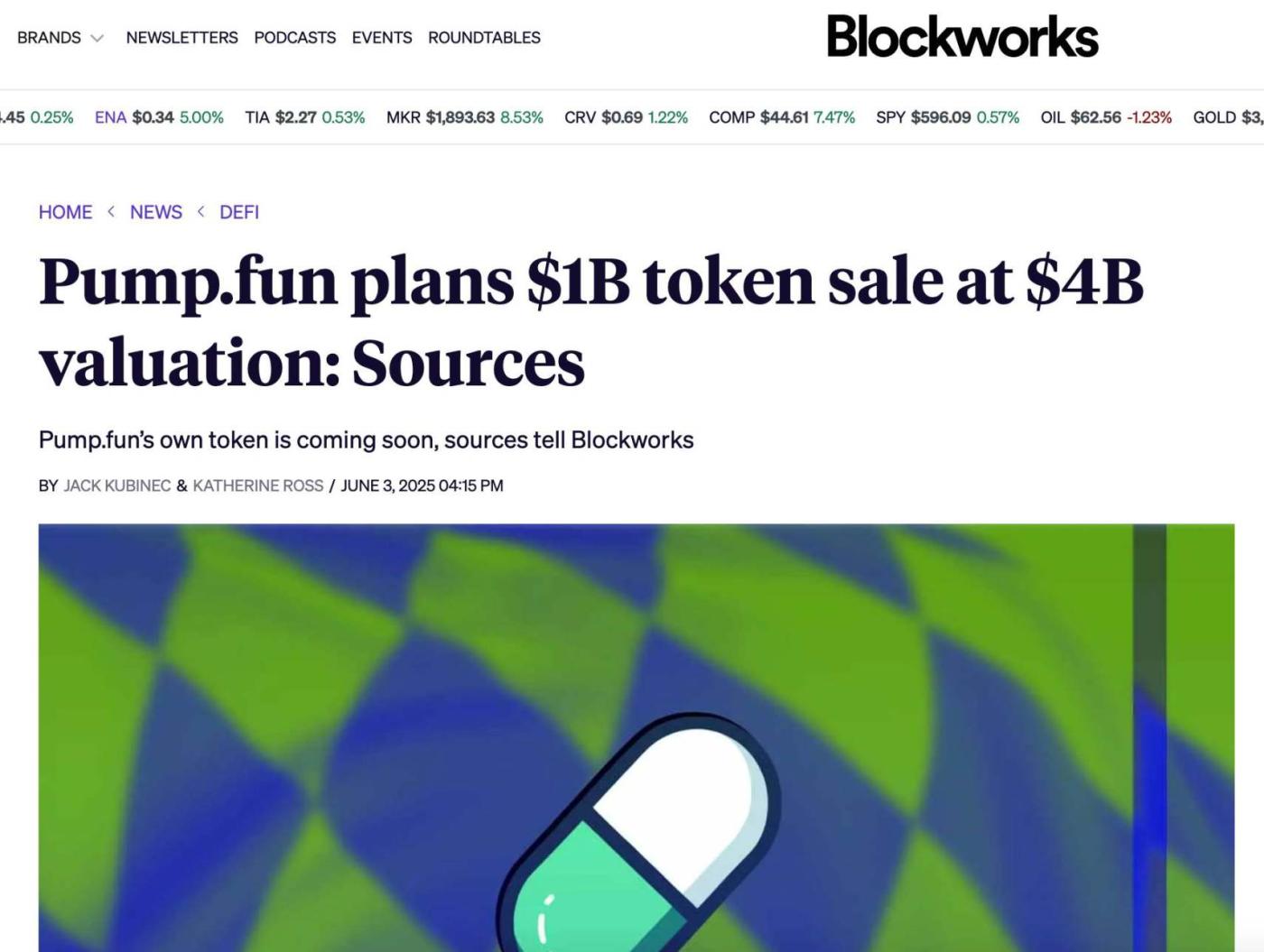 Pump.fun Token Launch, Meme