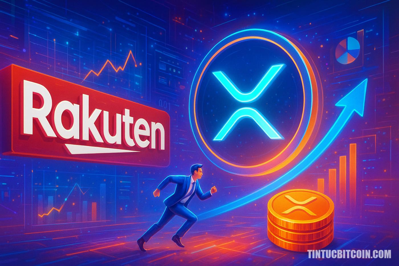 Rakuten mở đường tiếp cận XRP qua tích hợp 3 nghìn tỷ điểm