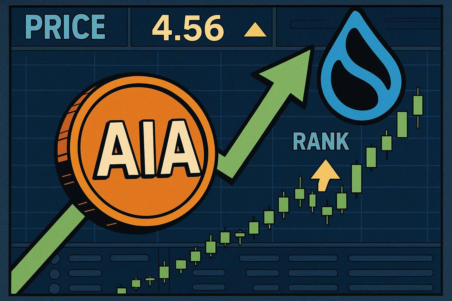 AIA短时涨超175%，市值跃居Sui生态前列
