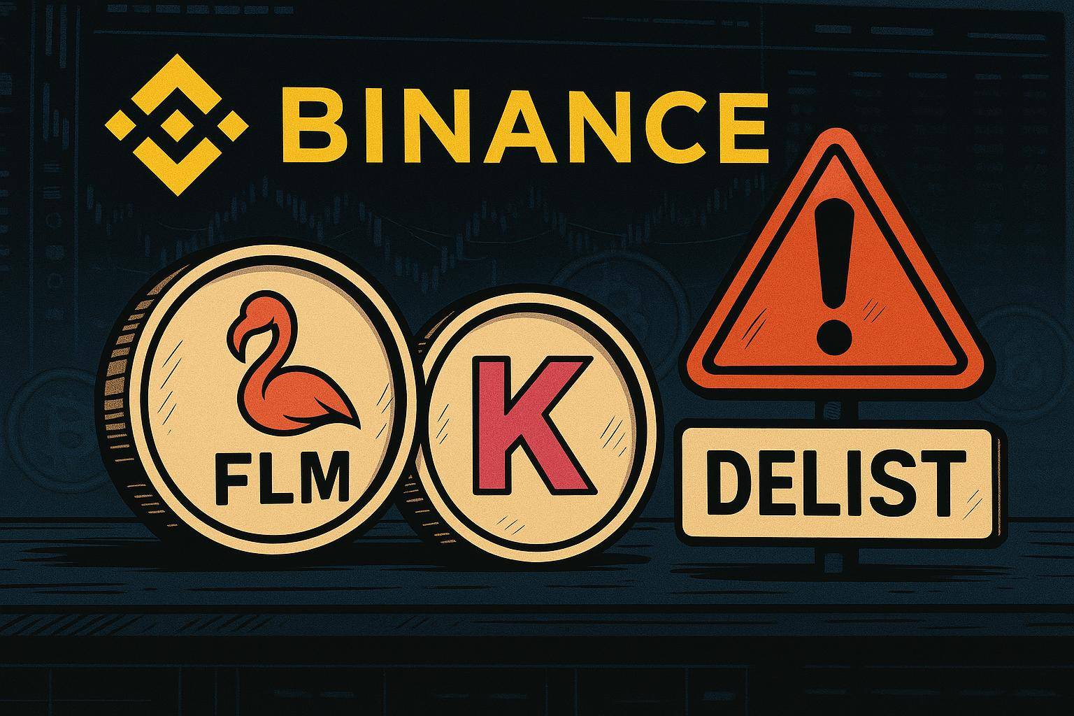 Binance has delisted FLM, KDA, and PERP. Will there be any market activity  for these delisted coins?