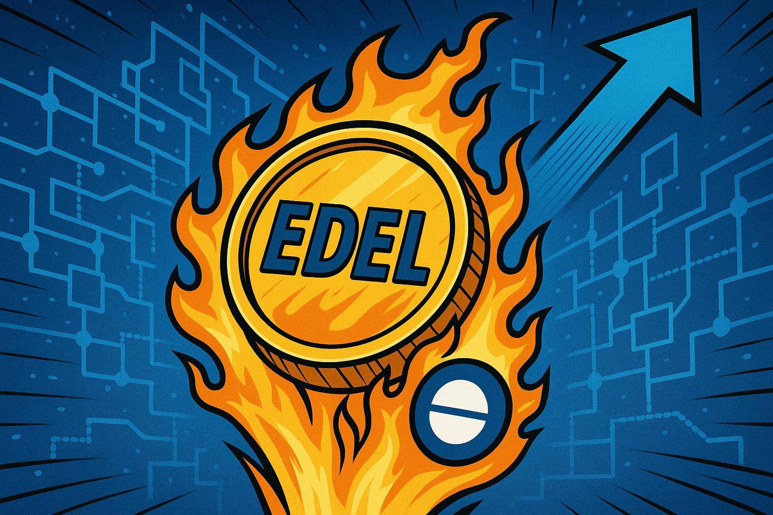 EDEL 주가가 하루 만에 50% 급등하며 해당 분야의 인기를 가속화했습니다.