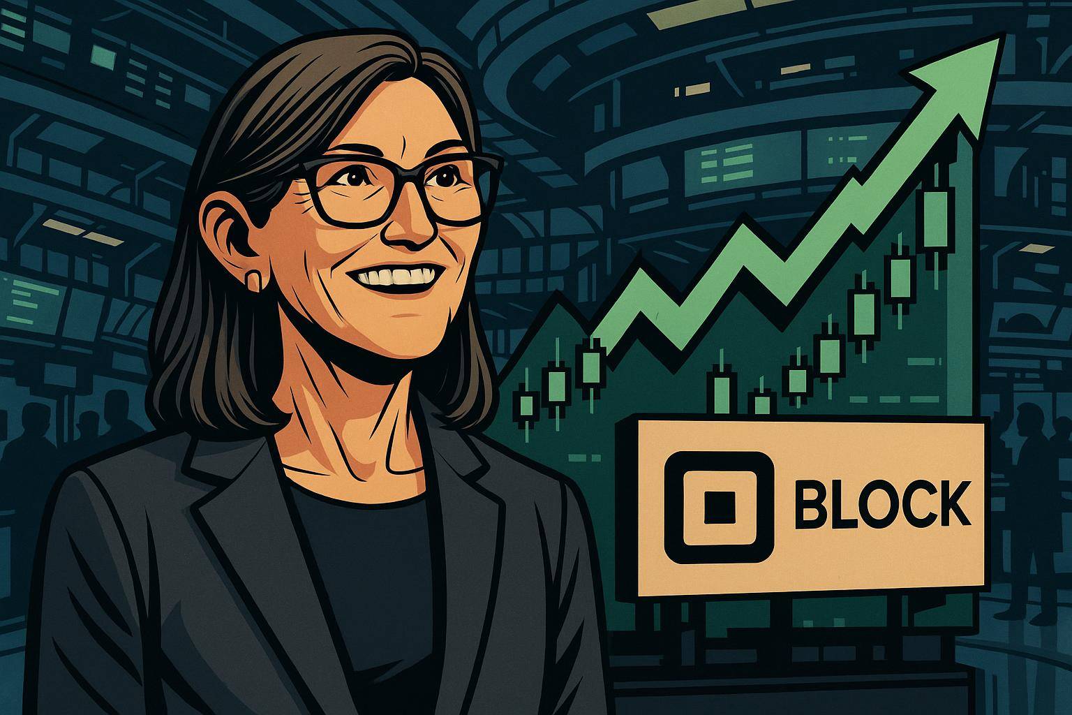 Ark Invest加仓BLOCK，9300万美元抄底布局