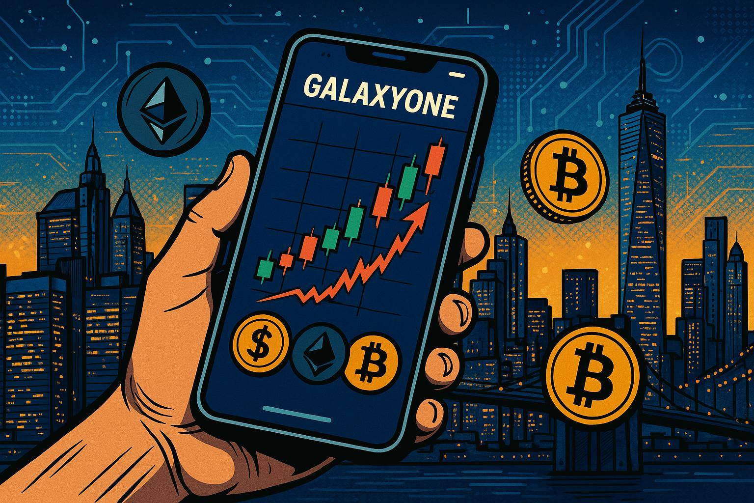 GalaxyOne이 온라인 상태입니다. GLXY가 최고가를 경신하며 미국 주식 시장과 암호화폐 시장에 지각변동을 일으킬 수 있을까요?