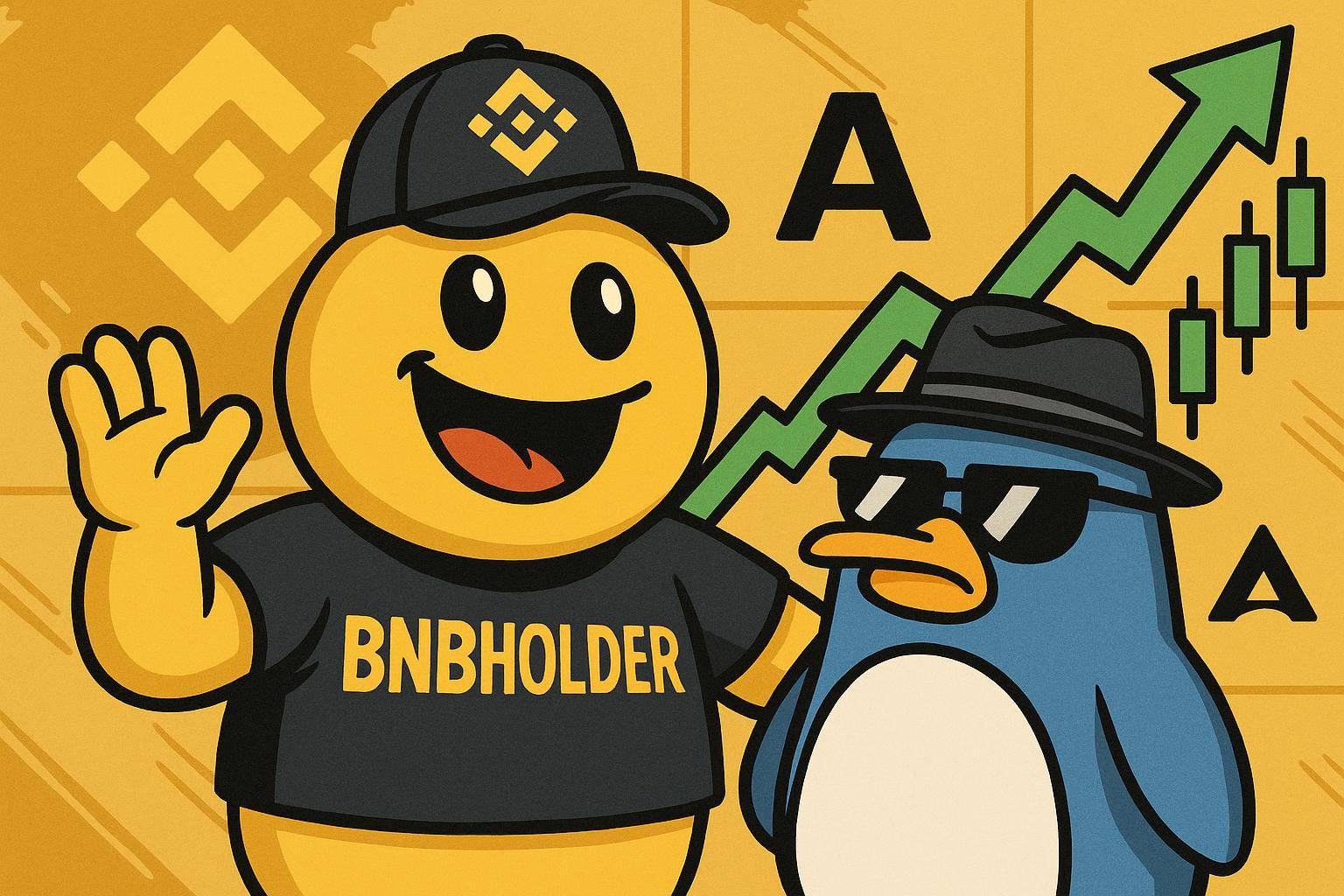 밈 코인 BNBHolder와 치즈 펭귄이 바이낸스 알파에 상장되면서 단기 가격 급등을 초래했습니다. BNB 체인 밈의 인기가 다시  돌아올까요?
