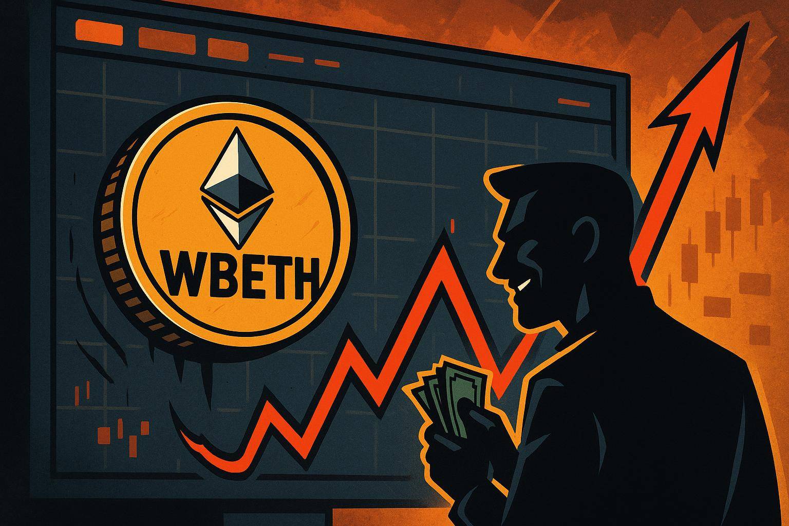 WBETH遭脱锚暴跌，套利玩家单日回锚获利